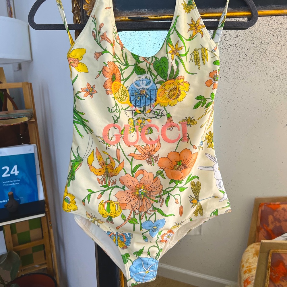 NWT GUCCI SWIMSUIT; LIMITED EDITION
